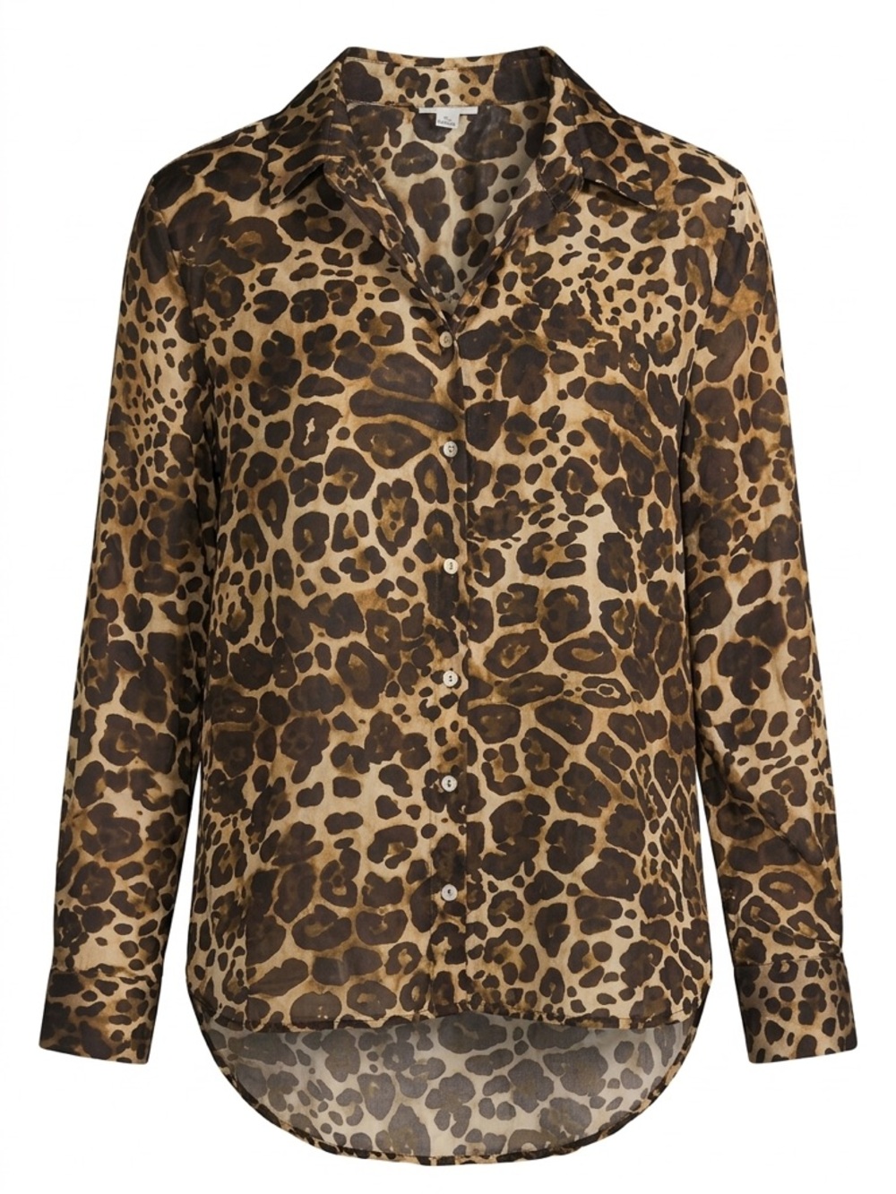 Bailey 44 Leopard-Print Button Front Shirt - Brown & Black